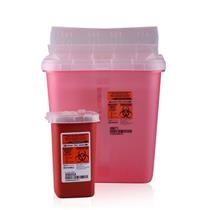 Cardinal Healthcare - Sharps 2 Gallon Container Transparent FlipTop