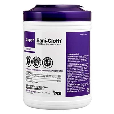 PDI - Super Sani-Cloth Large Surface Wipes 160/Ct